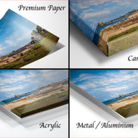 Caesarea By The Sea Print – Artist Special Edition Sunset Seascape Fine Art Wall Decor