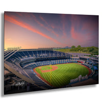 Royals Baseball Canvas, Kauffman Stadium Sunset Wall Art Posters