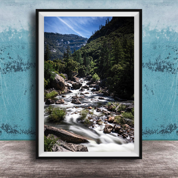Yosemite National Park Print, Merced River Sunrise Fine Art Photo