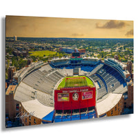 Florida State stadium wall art, Doak Campbell sunset print, FSU Seminoles aerial photo, Fear the Spear fine art, Unconquered stadium decor, Tallahassee sports photography, college football home print, Seminole legacy canvas, Florida State aerial stadium, FSU campus wall decor