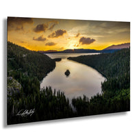 Serene Mountain Landscape | Fine Art Print, Calming Nature Wall Art