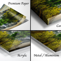 Yosemite National Park Art, Merced River Landscape, Falls Print