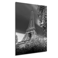 the Eiffel Tower, a famous landmark in Paris, France.