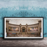 national archives rotunda wall art, washington dc historic interior print, american democracy fine art, constitutional heritage decor, patriotic office wall art, marble rotunda photography, declaration constitution artwork, museum quality architecture print, timeless government building art, luxury history themed decor